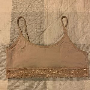 Pact Blush Colored Bralette XL